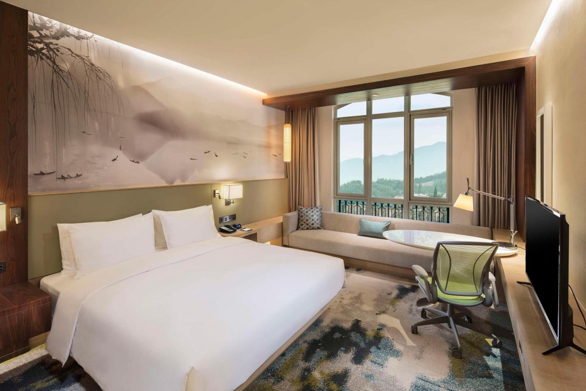 Hilton Garden Inn Hangzhou Lu'Niao Аньцзи Экстерьер фото