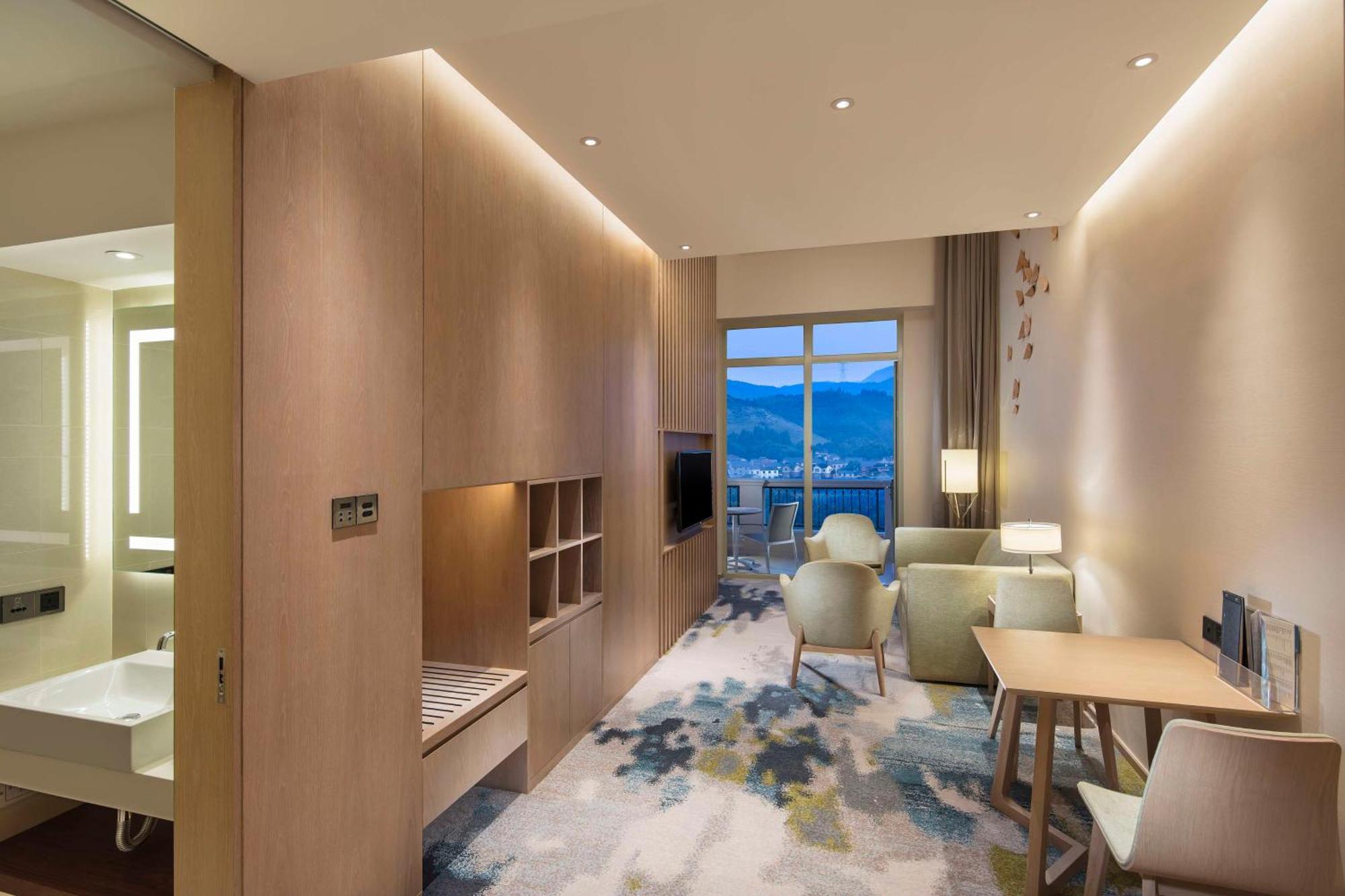 Hilton Garden Inn Hangzhou Lu'Niao Аньцзи Экстерьер фото