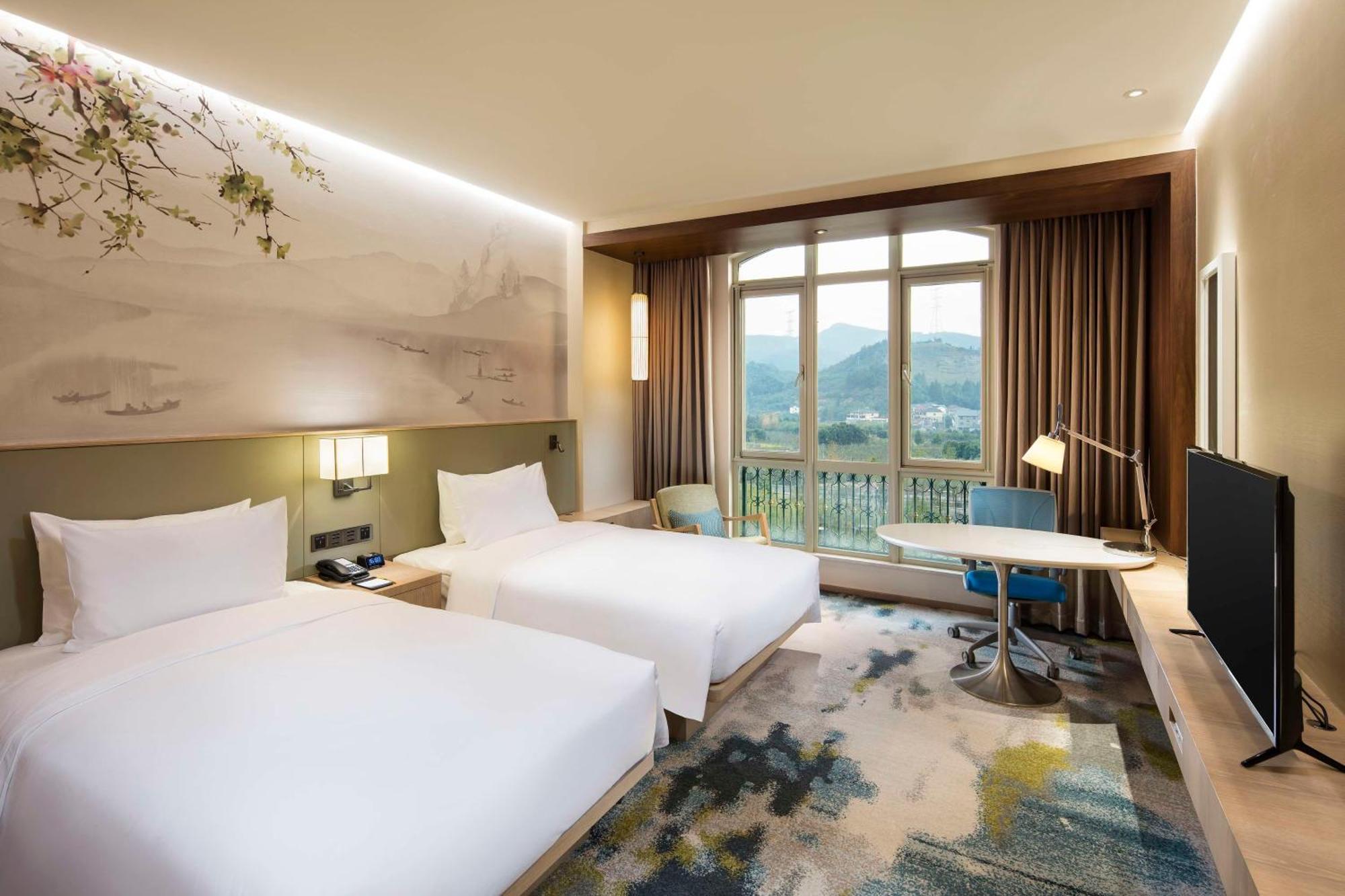 Hilton Garden Inn Hangzhou Lu'Niao Аньцзи Экстерьер фото