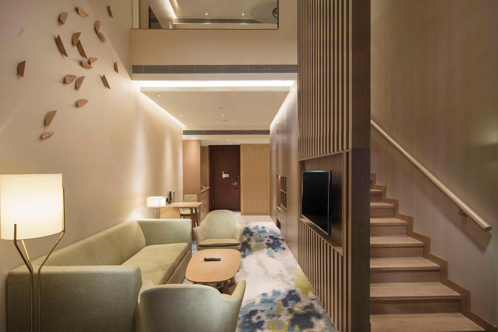 Hilton Garden Inn Hangzhou Lu'Niao Аньцзи Экстерьер фото